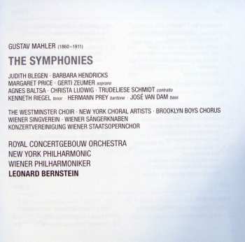 11CD/Dobozkészlet Leonard Bernstein: The Symphonies