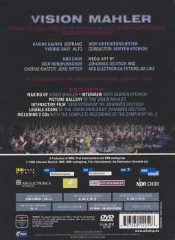 2CD/DVD Gustav Mahler: Vision Mahler - Interactive Visualisation Of The Symphony No. 2 In C Minor