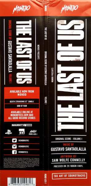 2LP Gustavo Santaolalla: The Last Of Us (Original Score - Volume I)