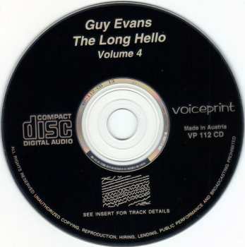CD David Jackson: The Long Hello Volume Four