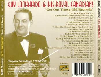 CD Guy Lombardo And His Royal Canadians: Get Out Those Old Records