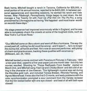 CD Guy Mitchell: Heartaches By The Number