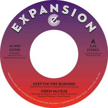 Album Gwen McCrae: Keep The Fire Burning