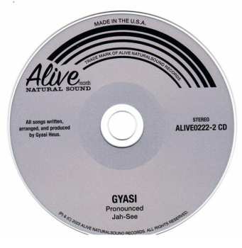 CD Gyasi: Pronounced Jah-See