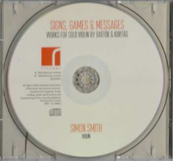 CD Béla Bartók: Signs, Games & Messages: Violin Works By Bartók And Kurtág