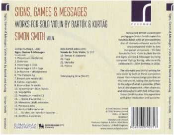 CD Béla Bartók: Signs, Games & Messages: Violin Works By Bartók And Kurtág