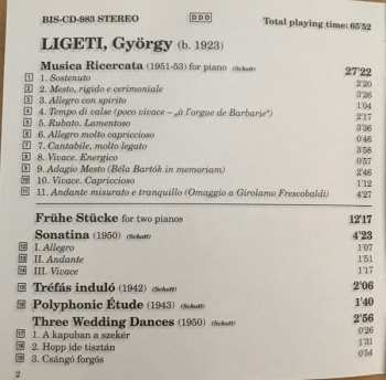 CD György Ligeti: The Complete Piano Music, Volume 2
