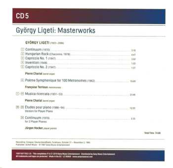 9CD/Dobozkészlet György Ligeti: Masterworks