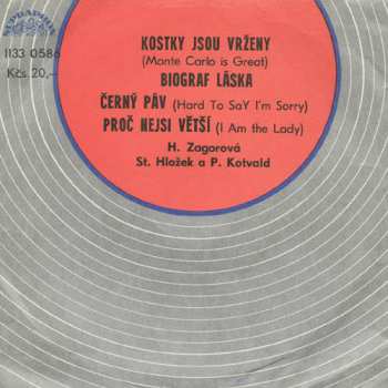 Album Hana Zagorová: Kostky Jsou Vrženy