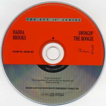 CD Hadda Brooks: Swingin' The Boogie