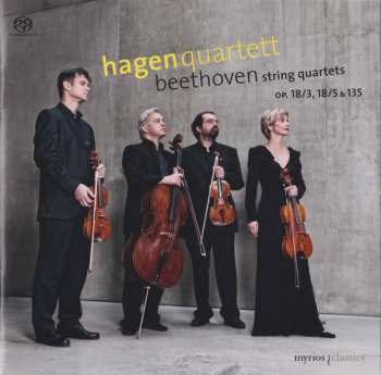 Album Ludwig van Beethoven: String Quartets Op. 18/3, 18/5 & 135