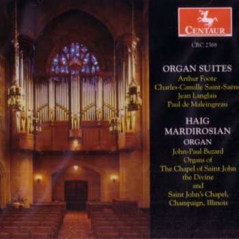 Album Haig Mardirosian: Organ Suites