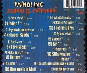 CD Haindling: Schrilles Potpourri - Das Beste Ohne Worte