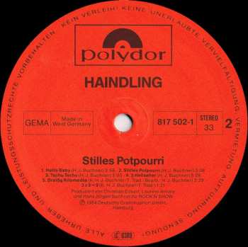 LP Haindling: Stilles Potpourri