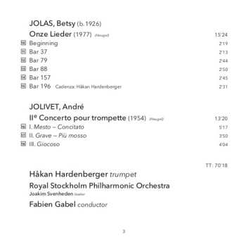 SACD Håkan Hardenberger: French Trumpet Concertos