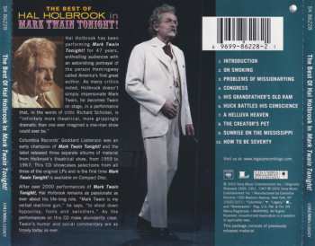 CD Hal Holbrook: The Best Of Hal Holbrook In Mark Twain Tonight!