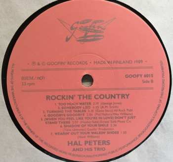 LP Hal Peters Trio: Rockin' The Country