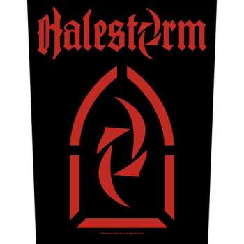 Merch Halestorm: Hátfelvarró Logo Halestorm