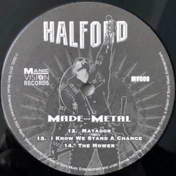 2LP Halford: Made Of Metal LTD