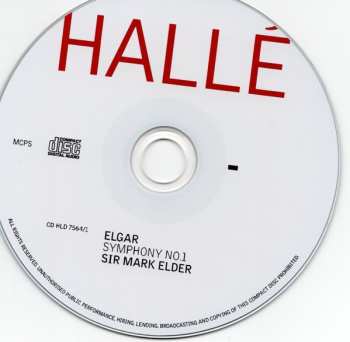 2CD Sir Edward Elgar: Symphony No. 1 In A Flat / Symphony No. 2 In E Flat