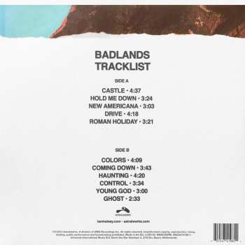 LP Halsey: Badlands CLR