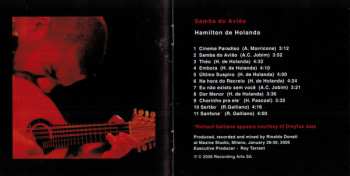 CD Hamilton De Holanda: Samba Do Avião