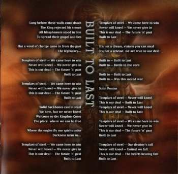CD HammerFall: Built To Last