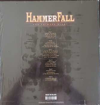 3LP/Dobozkészlet HammerFall: One Crimson Night DLX | CLR