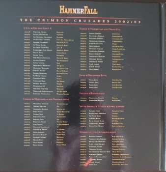 3LP/Dobozkészlet HammerFall: One Crimson Night DLX | CLR