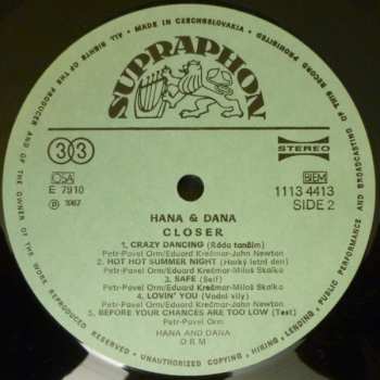 LP Hana & Dana: Closer