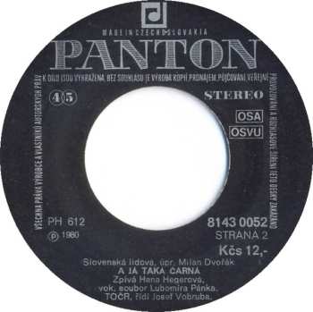 SP Hana Hegerová: Kinematograf / A Já Taká Čarná