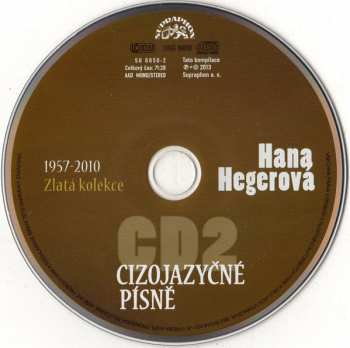 3CD Hana Hegerová: Zlatá Kolekce 1957-2010