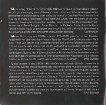 2CD Georg Friedrich Händel: The Complete Wind Sonatas