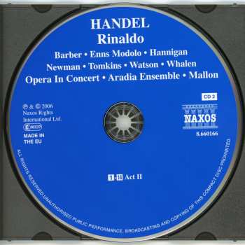 3CD/Dobozkészlet Barbara Hannigan: Rinaldo