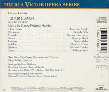 2CD Georg Friedrich Händel: Julius Caesar / Giulio Cesare