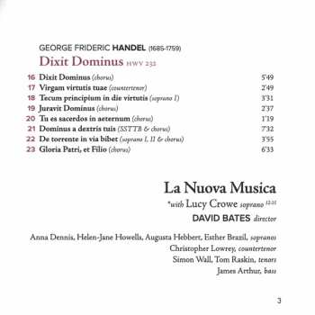 SACD Antonio Vivaldi: Dixit Dominus HWV 232 / Dixit Dominus RV 807 / In Furore Iustissimae Irae RV 626