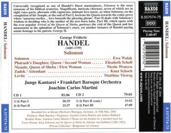 2CD Georg Friedrich Händel: Solomon