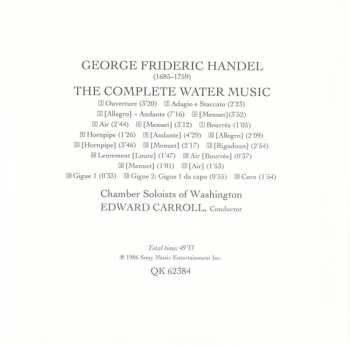 CD Georg Friedrich Händel: The Water Music (Complete)