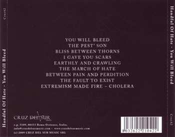 CD Handful Of Hate: You Will Bleed