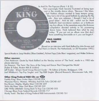 CD Hank Ballard & The Midnighters: Dancin' And Twistin'
