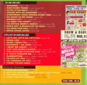 CD Hank Ballard & The Midnighters: The One And Only + Spotlight On Hank Ballard