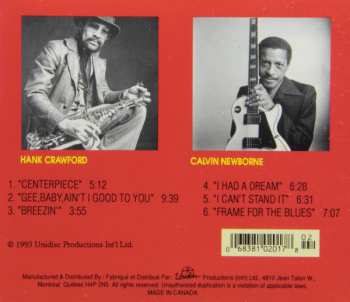 CD Hank Crawford: Centerpiece