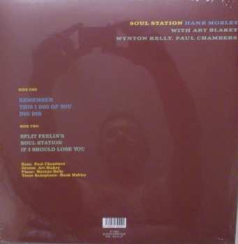 LP Hank Mobley: Soul Station
