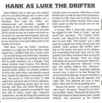 CD Hank Williams: Beyond The Sunset