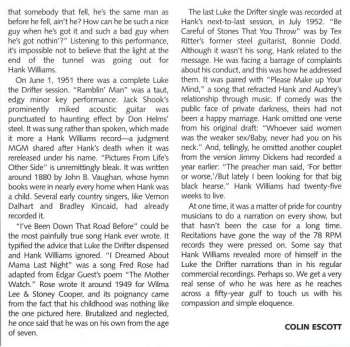 CD Hank Williams: Beyond The Sunset