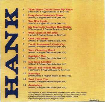 CD Hank Williams: Cheating Hearts