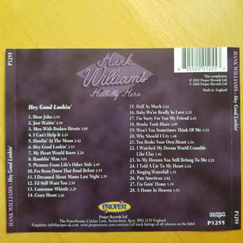 4CD Hank Williams: Hillbilly Hero