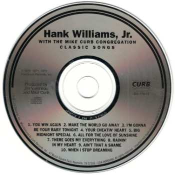 CD Hank Williams Jr.: Classic Songs
