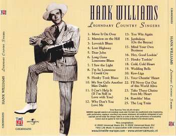 CD Hank Williams: The Country Music Hall Of Fame Presents - Legendary Country Singers