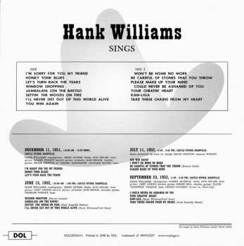 5CD/Dobozkészlet Hank Williams: Timeless Classic Albums